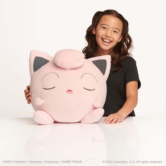 Pokémon Pluche Pokémon Slapende Schiggy Pluche - 45 Cm, Officieel Gelicentieerd Speelgoed Pokémon Schiggy Pluche
