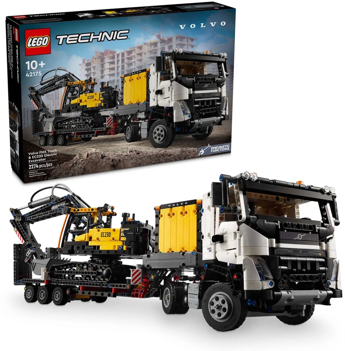 LEGO Technic Volvo FMX truck & EC230 elektrische graafmachine 42175 — afbeelding 22