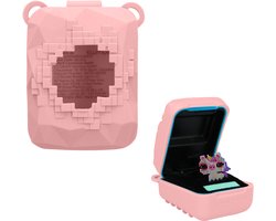 kwmobile Housse en silicone pour jouet interactif Withings Bitzee Magical (2024) – Housse de protection en Siliconen pour jouets numériques pour animaux – Rose poudré