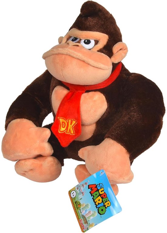 Super Mario - Donkey Kong - Nintendo - Knuffel - 27cm - Vanaf 0m - Knuffel