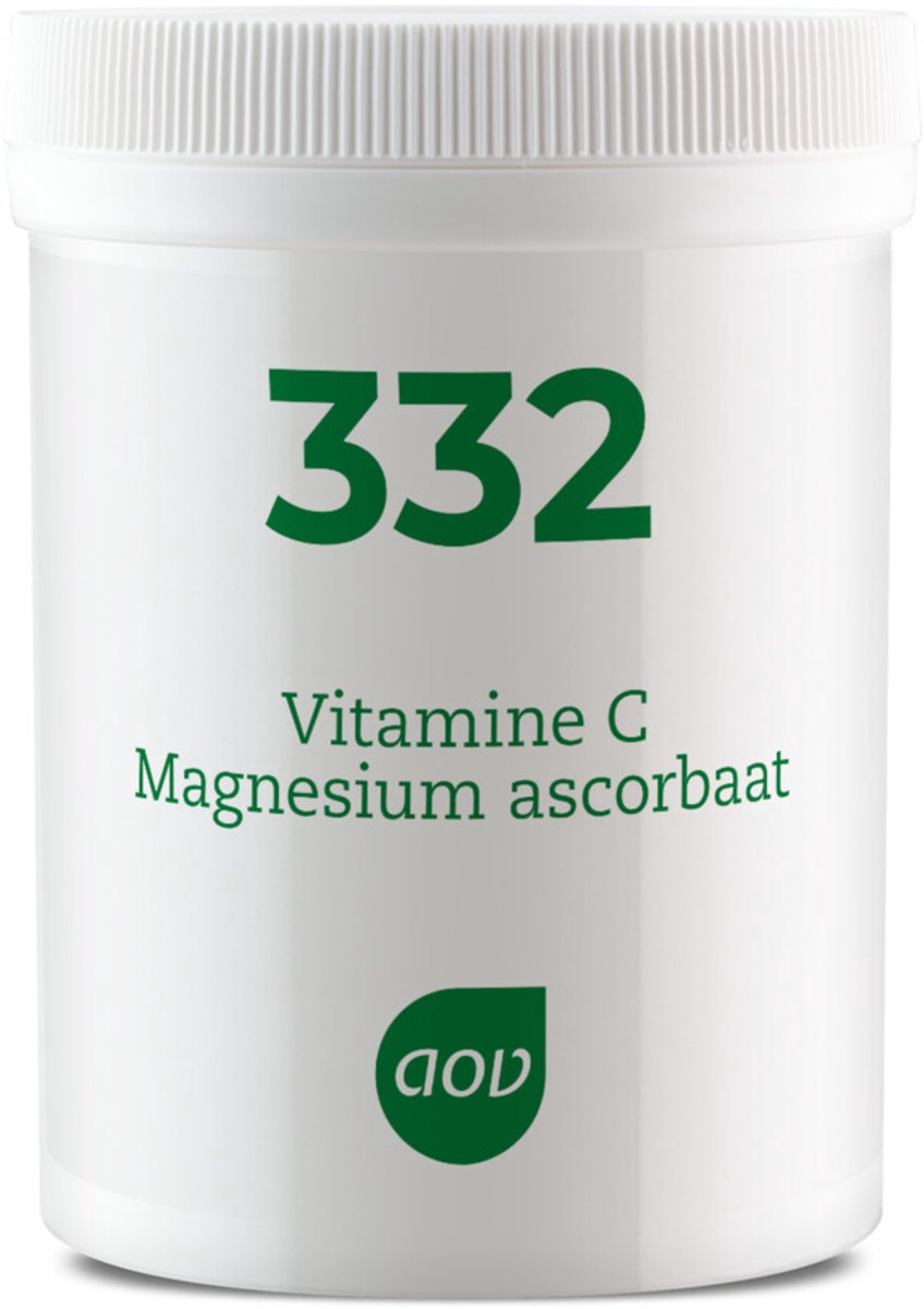 AOV - 332 Vitamine C Magnesium Ascorbaat - 2 x 250 gr - Voordeelverpakking