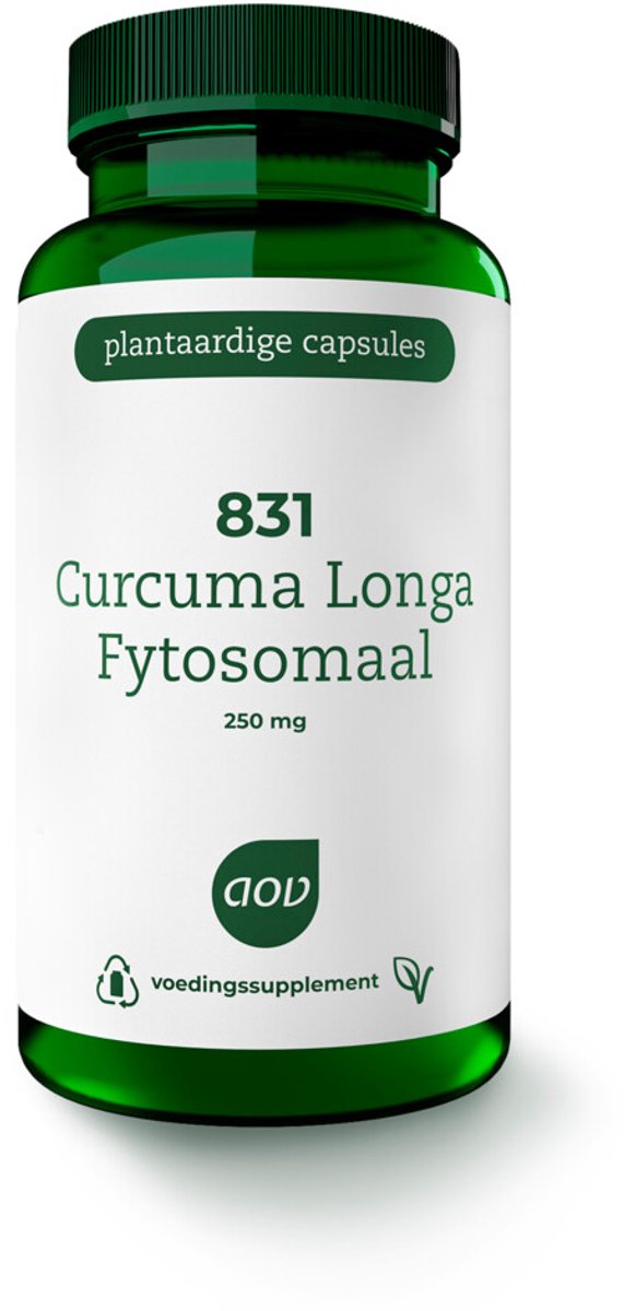 AOV - 831 Curcuma Longa Fytosomaal - 2 x 60 vegacapsules - Voordeelverpakking