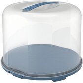 Rotho Rotho Fresh Cake Box XL 35,5x34,5x26 cm Blauw Horizon / Transparent