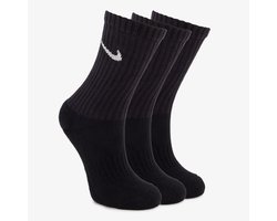 Nike 3 Pair Crew Sock - Sportsokken - algemeen - Maat 34-38 - Unisex - zwart