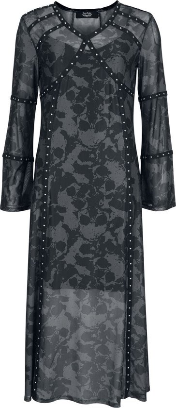 Robe longue Rock Rebel by EMP - Femme - L