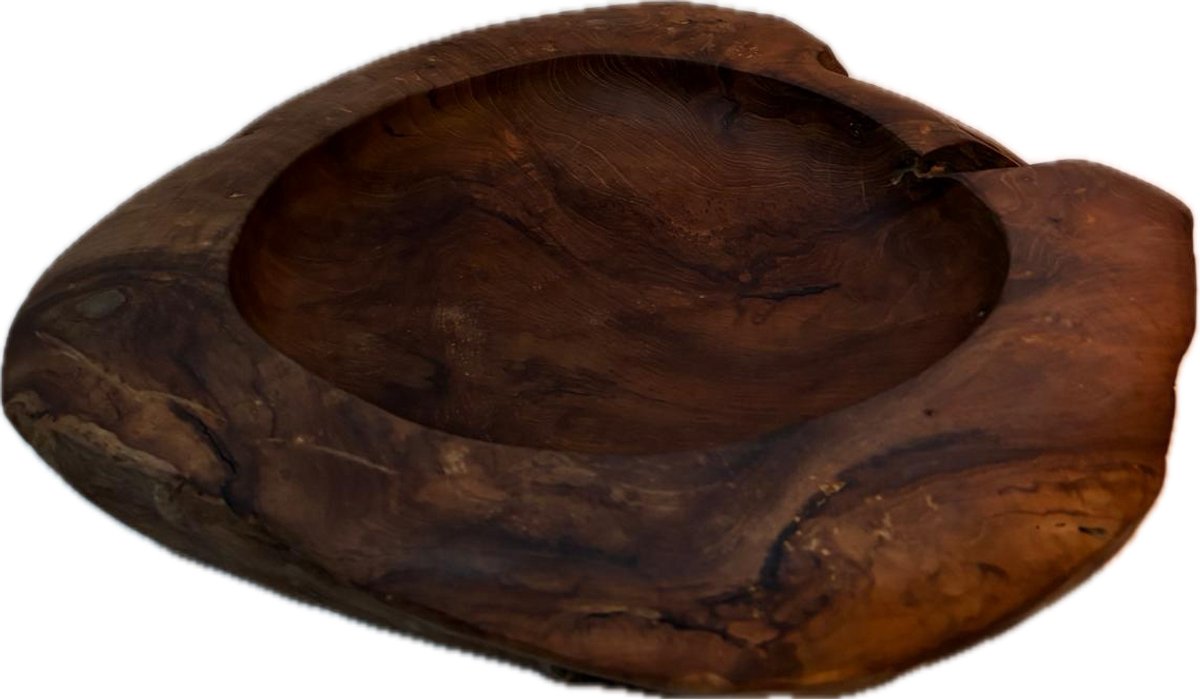 Teak Schaal Lindsey diameter 60cm Naturel