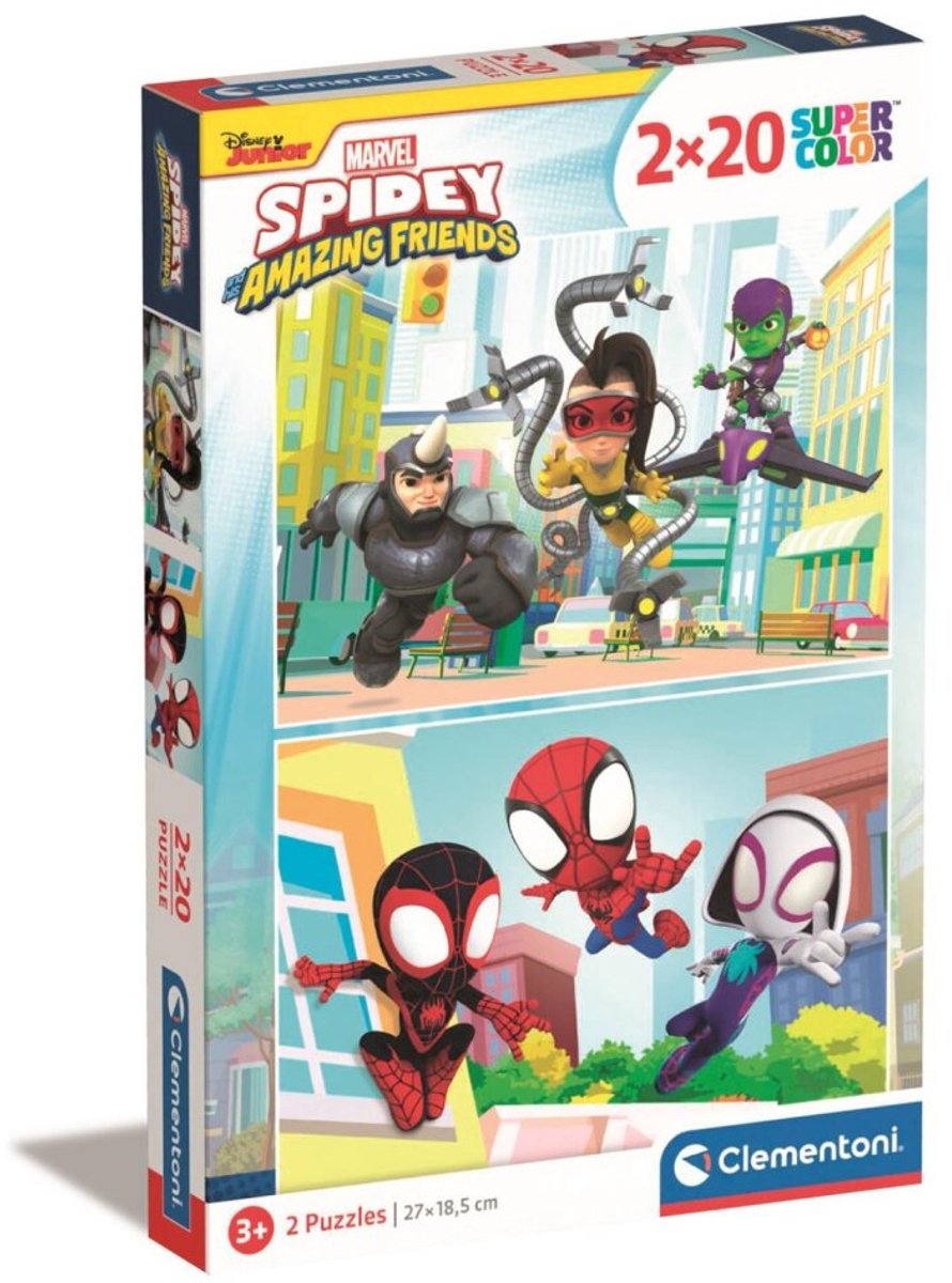 Clementoni spidey and his amazing friends puzzel