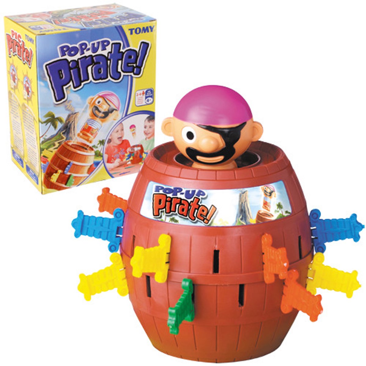 Tomy kinderspel Pop Up Piraat