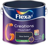 Flexa - Creations Muurverf Extra Mat - Slow Swing - Kleur van het jaar 2026 - Mengverf - 2.5 L