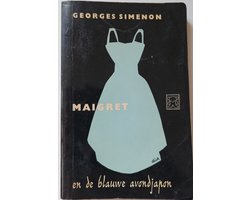 Omslag van Maigret en de blauwe avondjapon