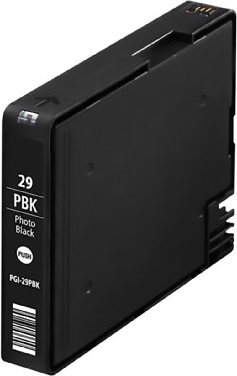 PGI-29MBK Mat Zwart - Huismerk inktcartridge compatible met Canon PIXMA PRO 1