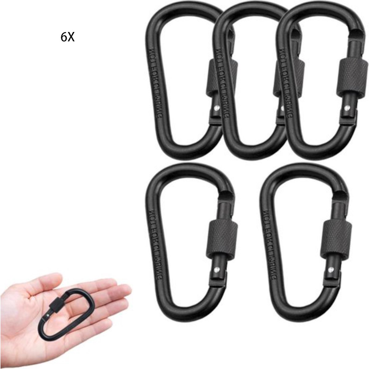C.A.M.P. Steel D - Stalen karabiner online kopen