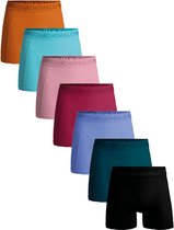 Muchachomalo Boxershorts Heren – 7 Pack – 95% Katoen – Normale Lengte – Heren Ondergoed – Onderbroeken Heren