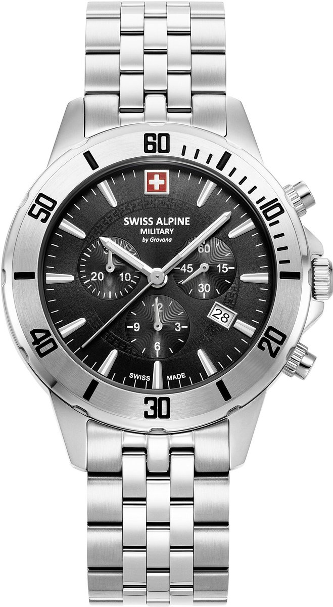 Swiss Alpine Military Cruiser Chrono SAM7024.9137 mannen horloge