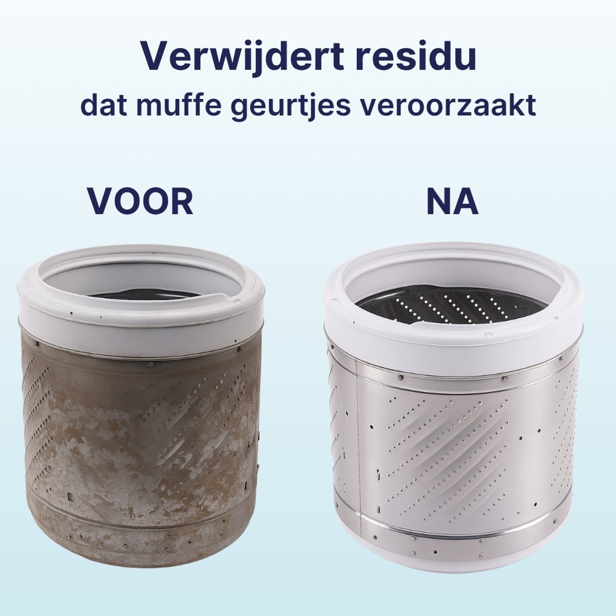 Pure Laundry Club Wasmachine Reiniger Tabletten - Jaarvoorraad (12 Stuks) - Voor Stinkende Wasmachines - Verwijdert Muffe Geurtjes, Kalk & Vetluis - 100% Plasticvrij — afbeelding 4