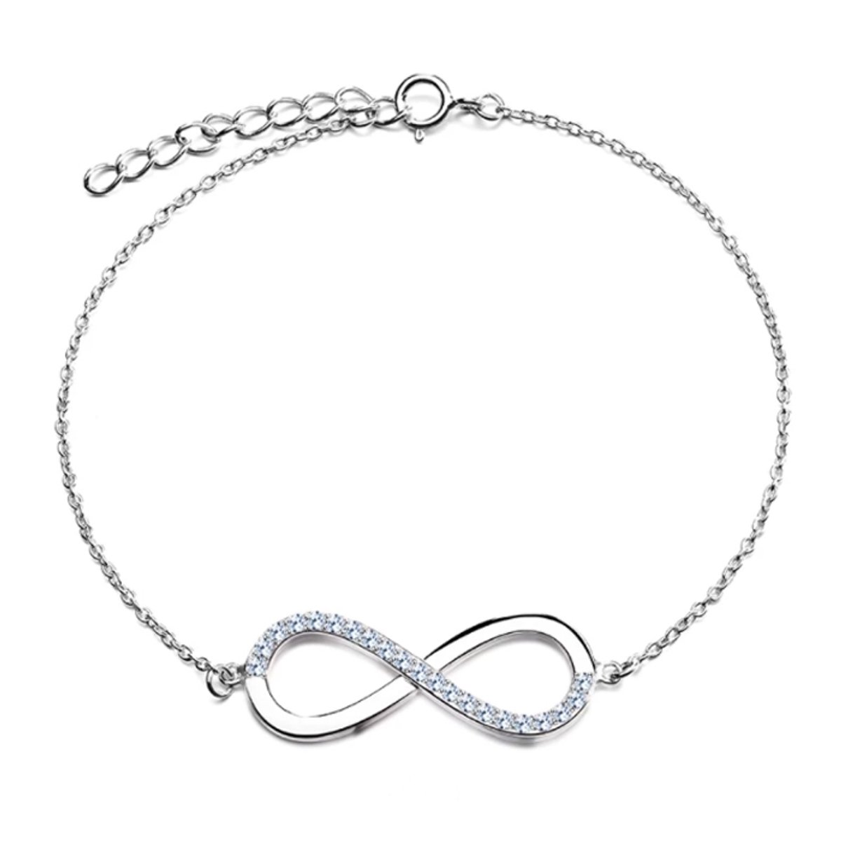 Cilla Jewels armband Zilverkleurig Infinity
