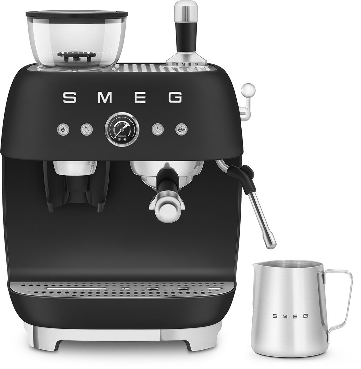 Smeg EGF03BLMEU Espressomachine met Geïntegreerde Bonenmaler - Smeg Nederland - €818,99