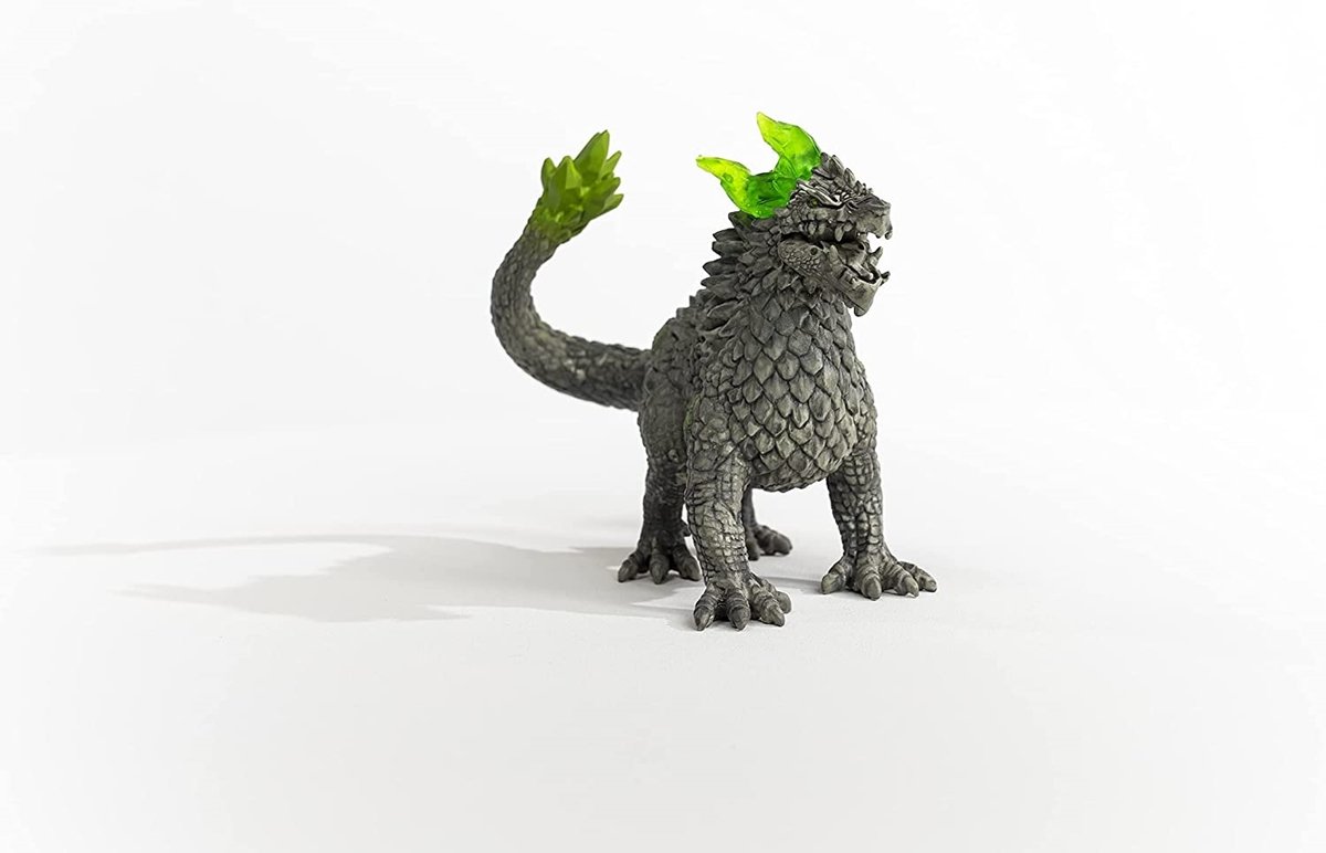 Schleich Eldrador Steendraak: gedetailleerde speelfiguur met kristallen thumbnail 2