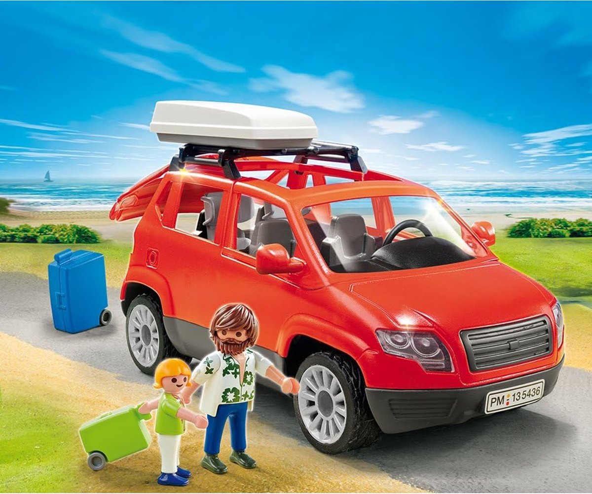 Gezinswagen met dakkoffer / Voiture avec coffre de toit — afbeelding 3