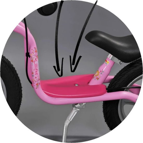 Puky loopfiets voor kinderen vanaf 2.5jaar in Roze met Rem van Puky — afbeelding 5