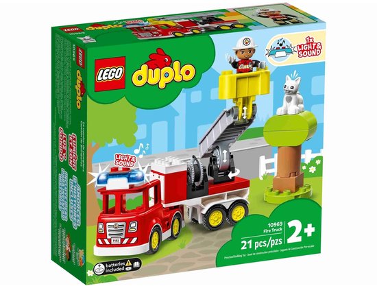 LEGO DUPLO Town 10969 Le Camion de Pompiers