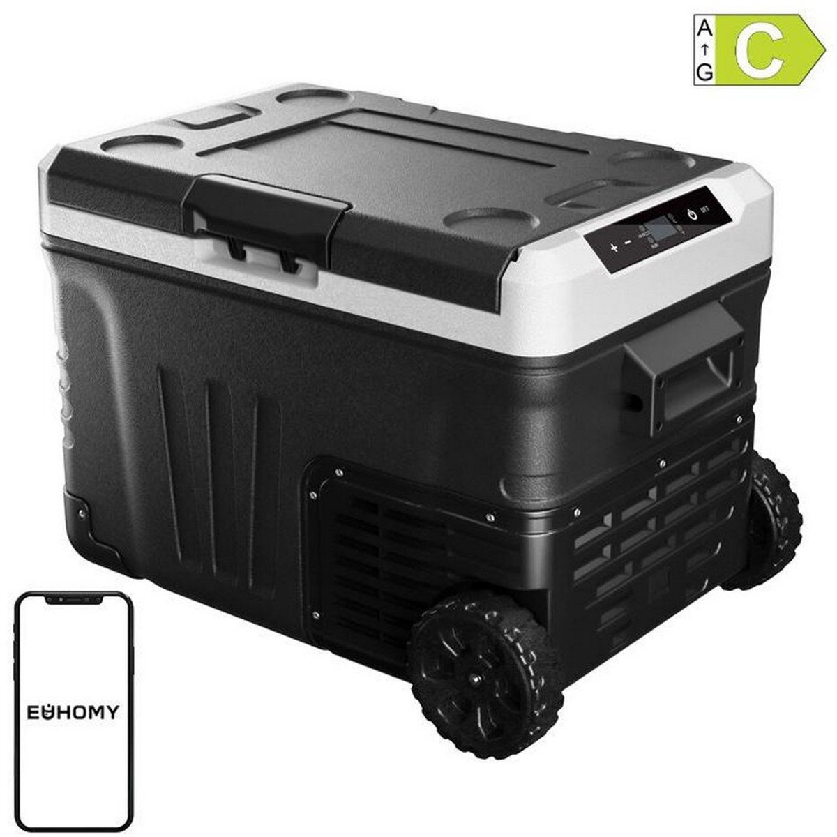 Euhomy Autokoelkast Voor Reizen, Camping, Auto's 35L Cf003
