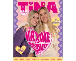 Tina Boekspecial Hartjesboek - Tijdschrift met Maxime en Sophie - Vakantieboek - Winterboek - Hartjes - Meiden - Tekenen - DIY - Doeboek - Boek Meisje - Invulboek - Quiz - Liefde - Besties - Zwijmelen - Strips - Quizzen - LOL