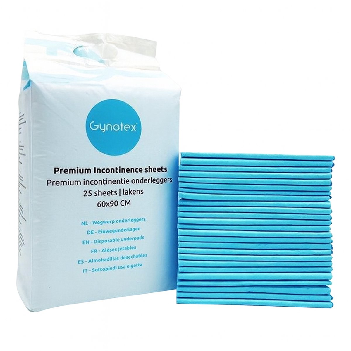 Gynotex Premium Incontinentie Onderleggers 60x90 25 stuks