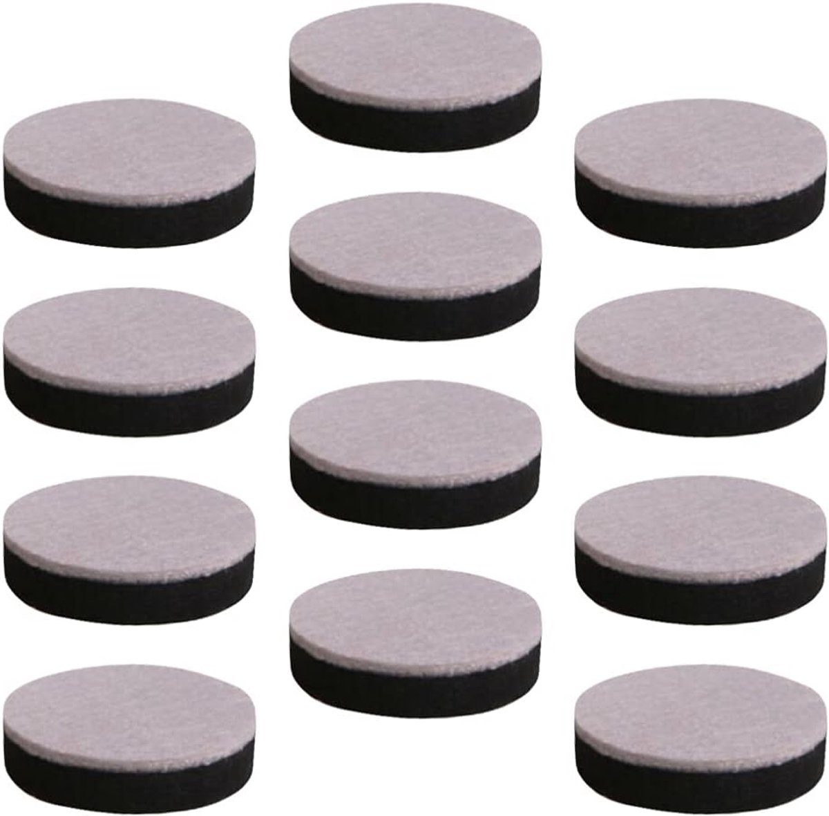 12 stuks - Stoelpoot Beschermers - Vloerbeschermer - Stoelpootdoppen - Zelfklevende Meubel