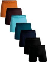 Muchachomalo Boxershorts Heren – 7 Pack – 95% Katoen – Normale Lengte – Heren Ondergoed – Onderbroeken Heren