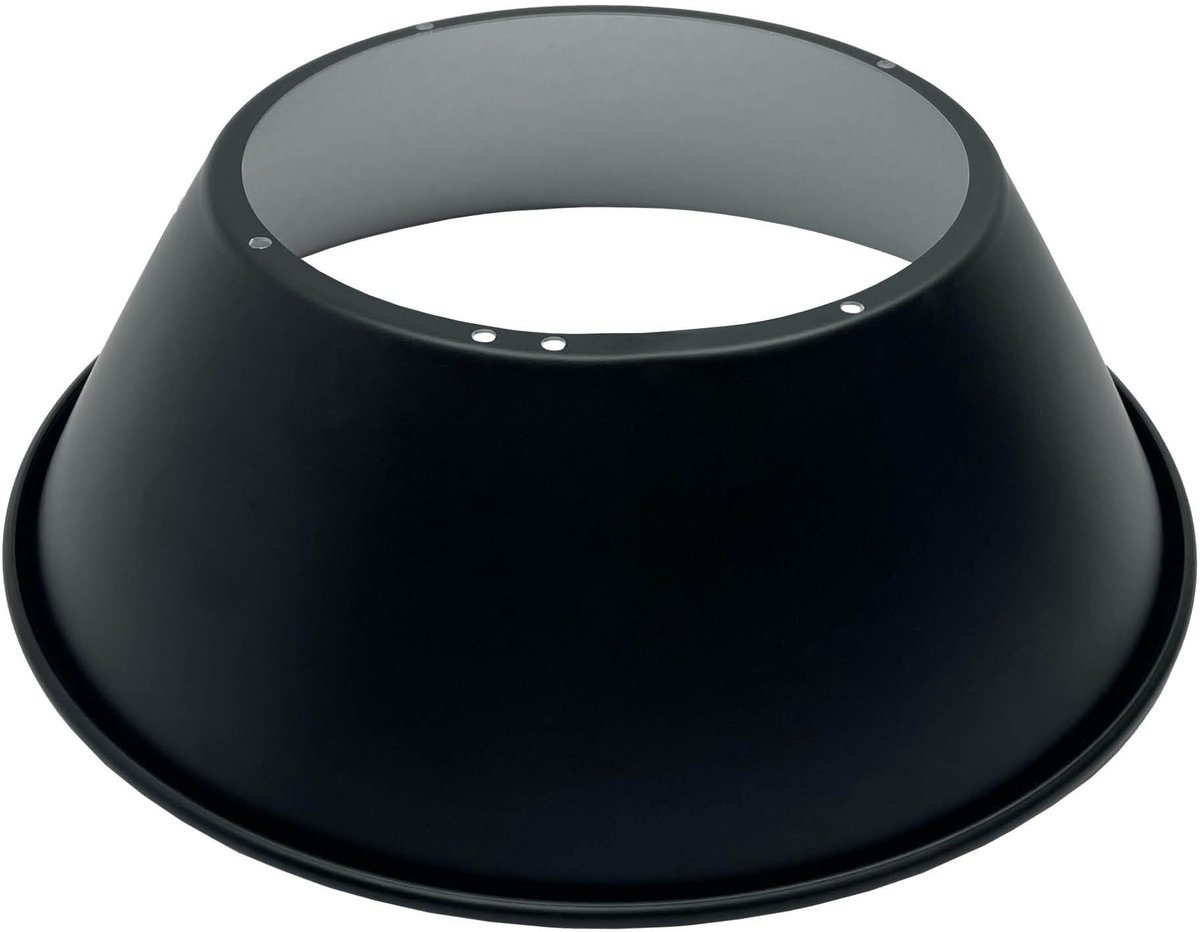 LEDVION Reflector Aluminium 90° - LED High Bay 150W Zwart