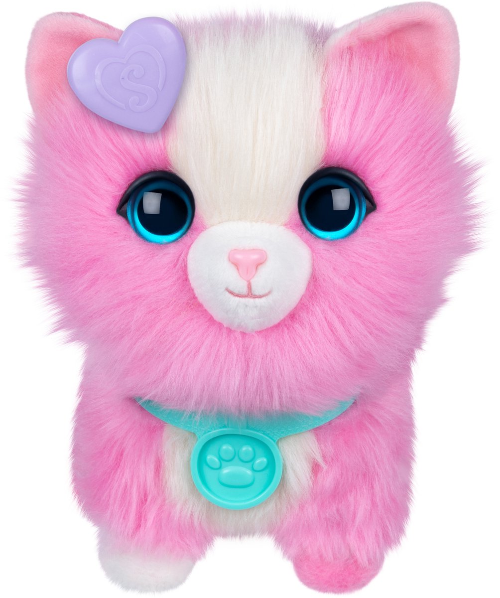 Scruff a Luvs - Roze Mystery Knuffel in Draagmand - Puppy, Kitten of Konijntje — afbeelding 12
