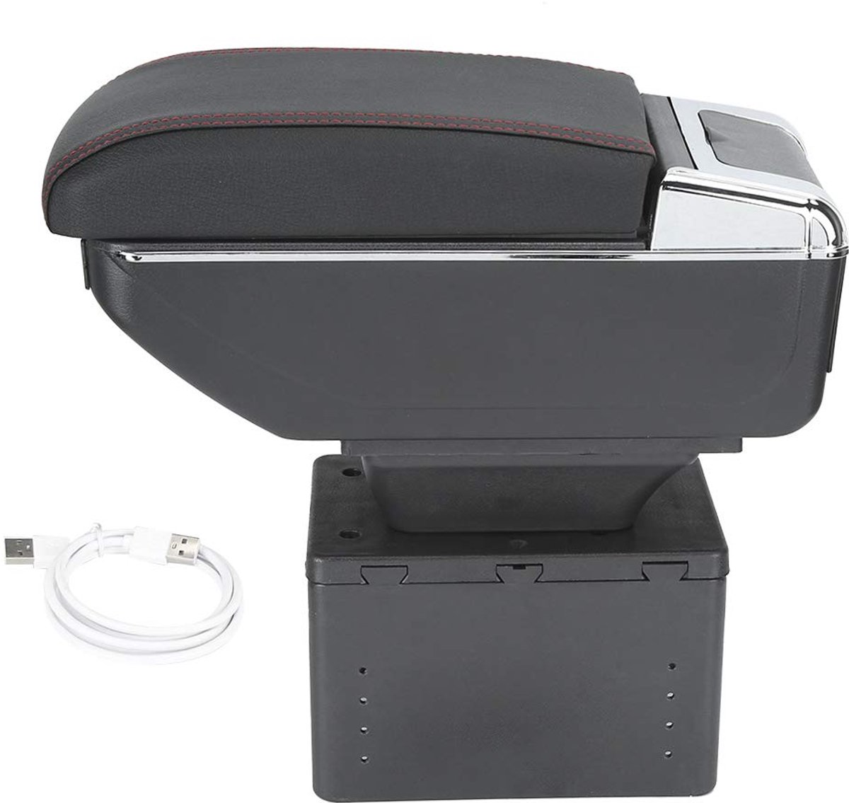 Universele Auto Armsteunbox - Aanpasbare Centrumconsole met USB-interface