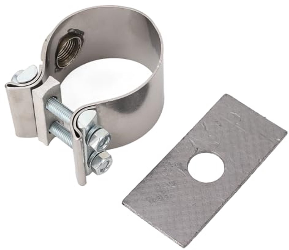 O2-zuurstofsensoradapter Verstelbaar - Roestvrijstalen Klem Op Breedbandsensor 2-1/4 inch tot 2-1/2 inch