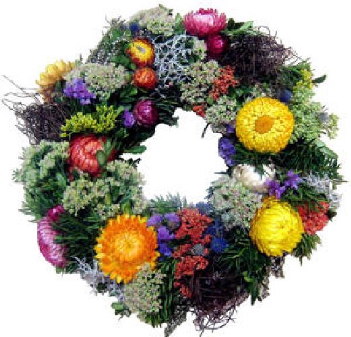 1x Sf krans 501 blumen 20cm