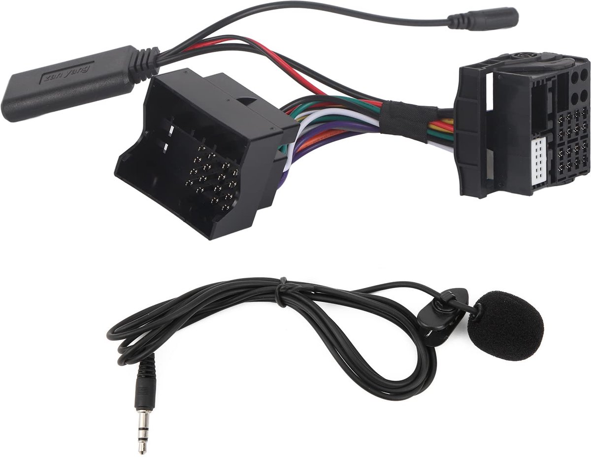 Automicrofoon RNS 310 510 - AUX Bluetooth-adapter - 150 cm Extra Audiodraad