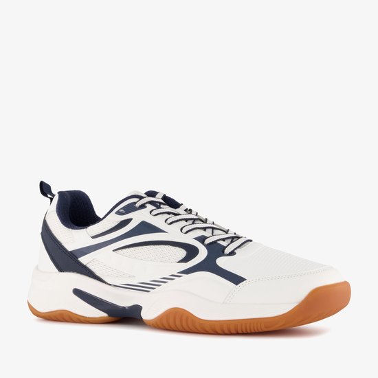 Osaga heren padelschoenen wit blauw - Maat 43 - Uitneembare zool