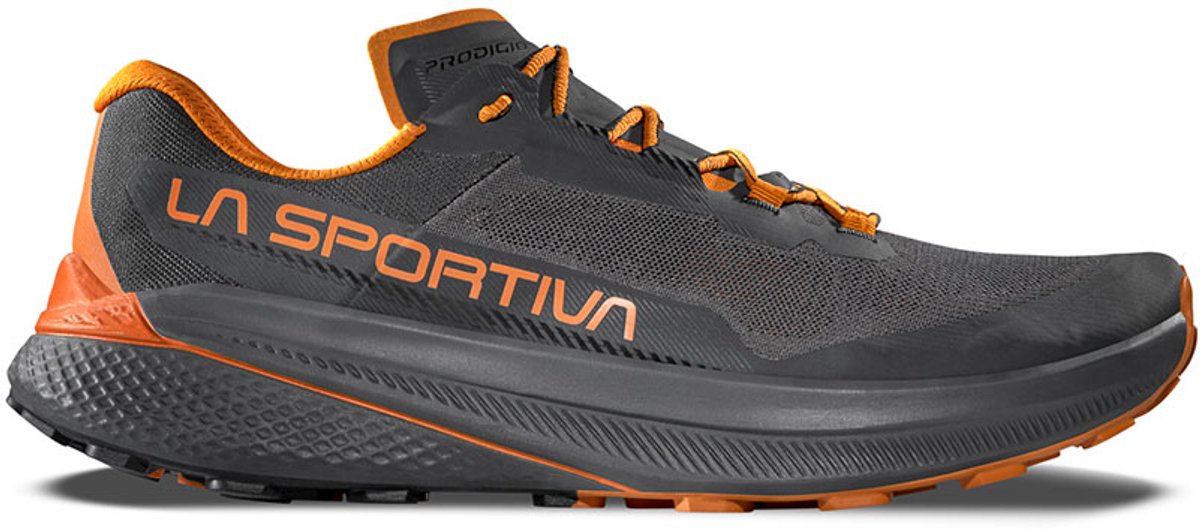 La Sportiva Prodigio Trailschoenen 1/2 Man Carbon / Marmalade