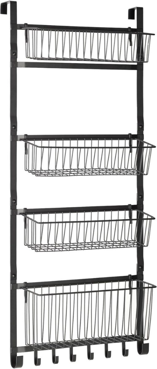 SCH® Kruidenrek ophangbaar - Kruidenrek - Zwart - 41cm x 27cm x 14cm