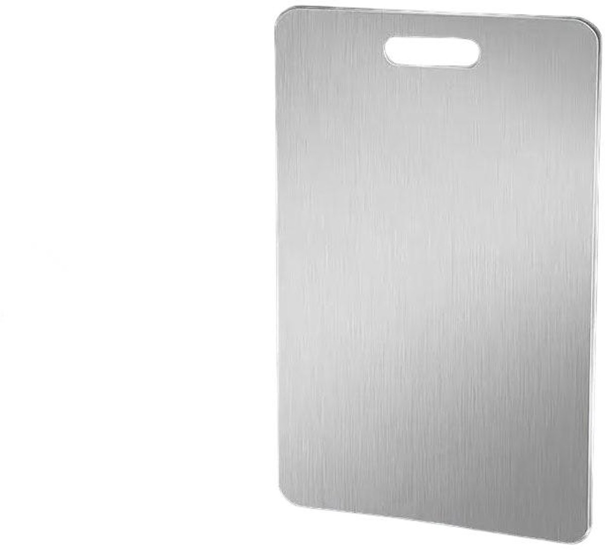 Dubbelzijdige antislip roestvrijstalen snijplank van voedingskwaliteit - 24*15 cm - Mini - Geschikt voor snijplanken voor vlees, groenten en fruit