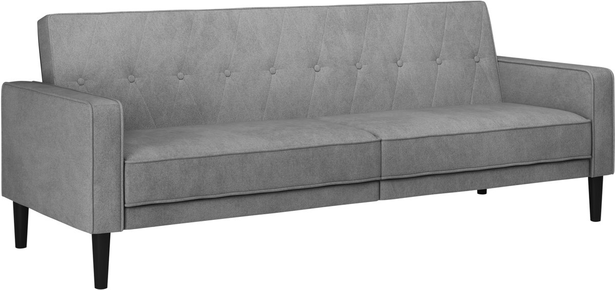 Notio Living Avon-Avon-Slaapbank - Antraciet Stof Grijs