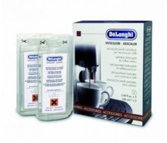 Détartrant écologique (2 x100 ml) DeLonghi pour machines à café