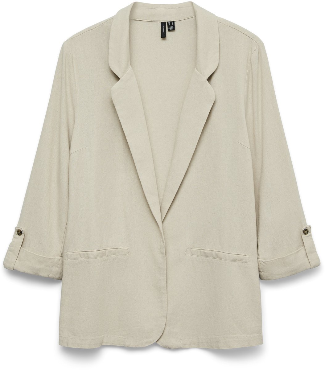 Vero Moda Blazer Vmjesmilo 3/4 Loose Blazer Wvn Ga N 10279700 Silver Lining Dames Maat - XXL
