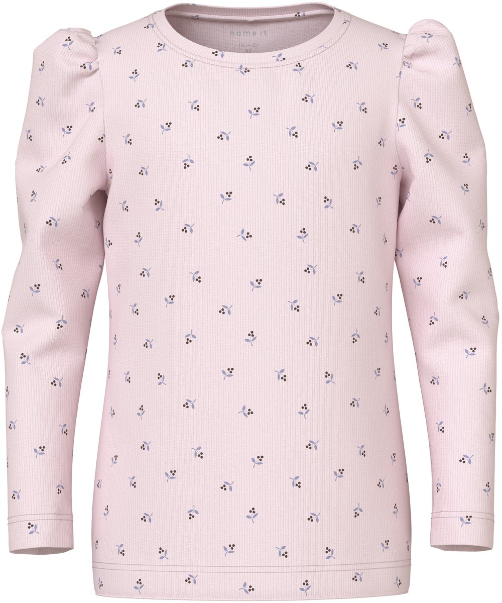 NAME IT - NMFNICOLE LS SLIM TOP PB - Meisjes - Lange mouwen shirts