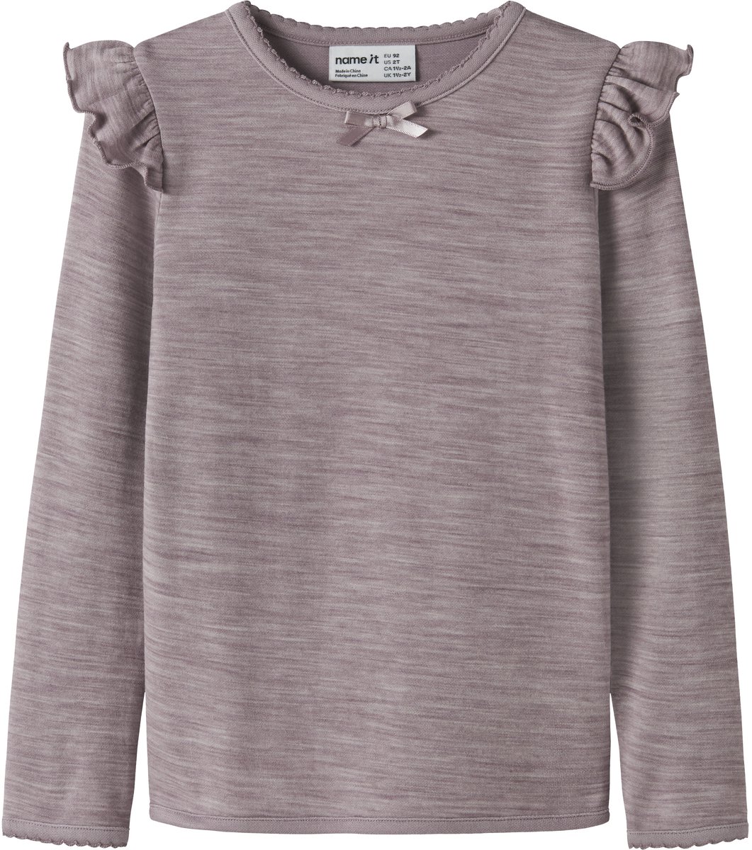 NAME IT - NMFWYLA WO/VI LS TOP - Meisjes - Lange mouwen shirts
