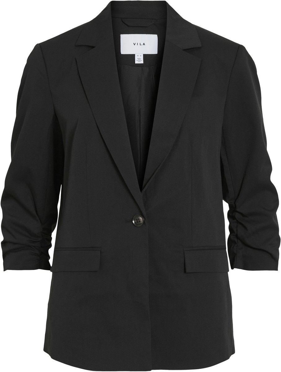 Vila Blazer Vitilde 3/4 Blazer - Noos 14115837 Black Beauty Dames Maat - W36