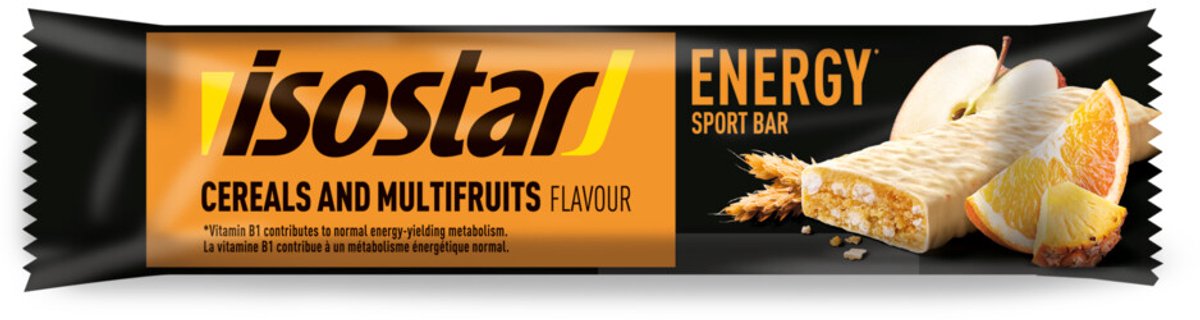 Isostar - High Energy Sportreep Multifruits - 30 x 40 gr - Voordeelverpakking