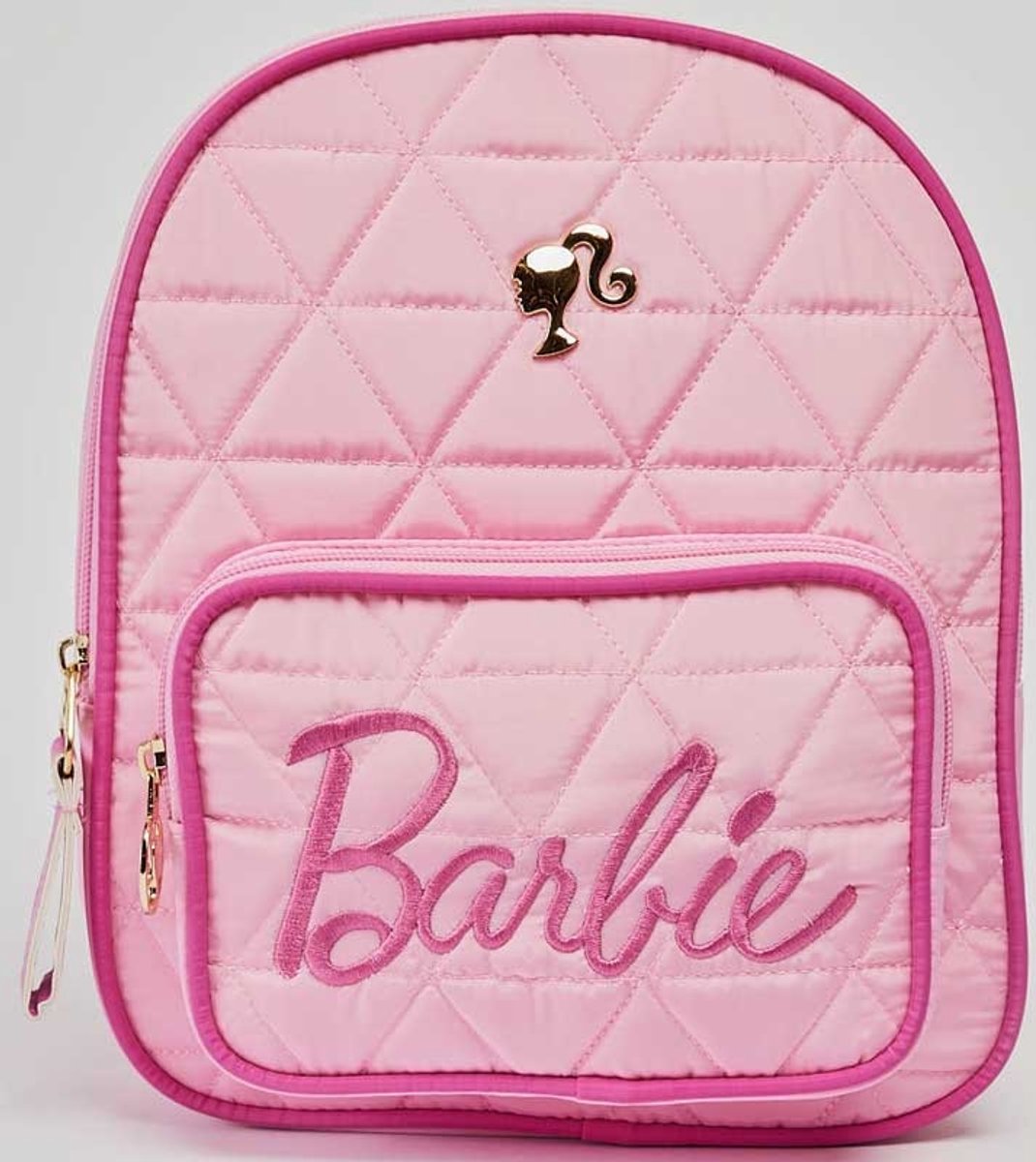 Barbie rugzak quilted fashion - kleurrijke kinderrugzak schooltas.