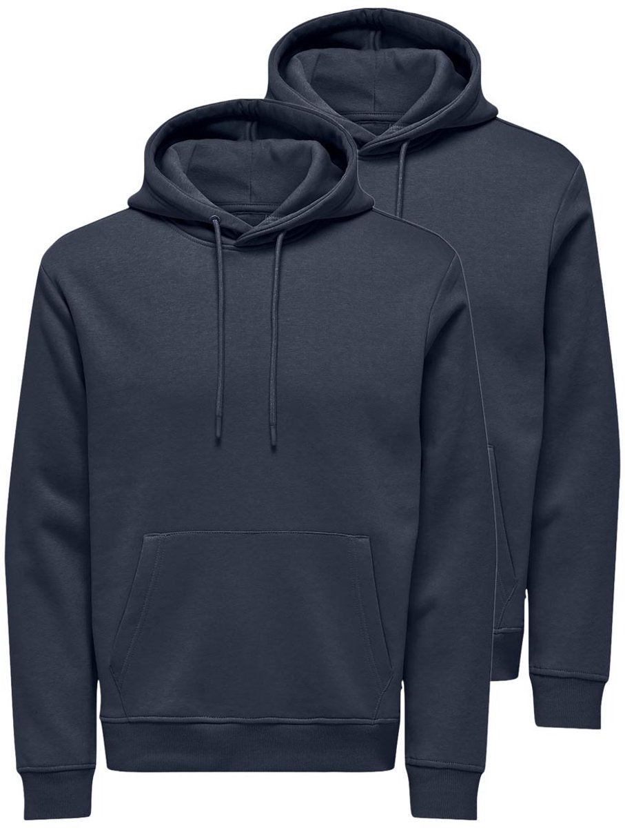 Only & Sons Heren hoddie 2 pack Connor