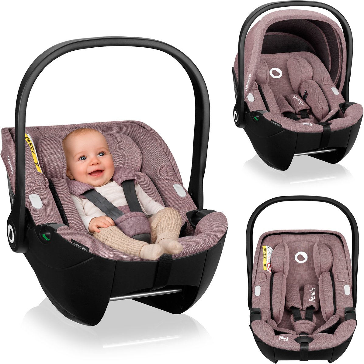 Lionelo Moxie i-Size Baby Autostoeltje & Draagstoel 40-87 cm thumbnail 3